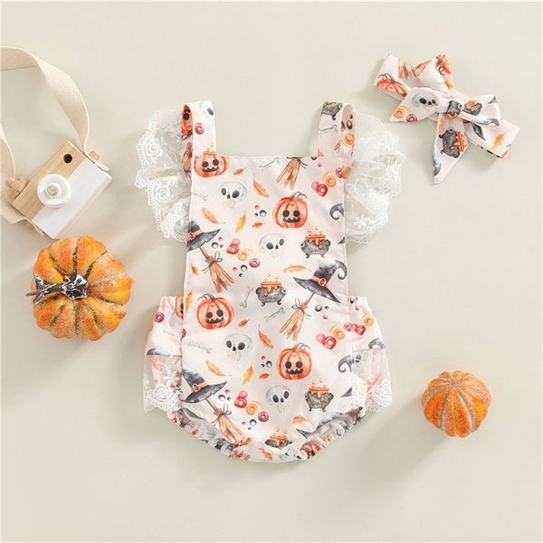 rompers infant baby girls cute romper pumpkin skull print lace ruffle sleeveless halloween clothes girl jumpsuits playsuit headband 220915, Blue
rompers infant baby girls cute romper pumpkin skull print lace ruffle sleeveless halloween clothes girl jumpsuits playsuit headband 220915, Blue