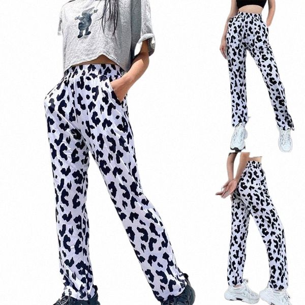 women's casual fashion cow print straight leg pants women's new fashion loose casual trousers womens clothing vestidos1 e55z#, Black;white
women's casual fashion cow print straight leg pants women's new fashion loose casual trousers womens clothing vestidos1 e55z#, Black;white