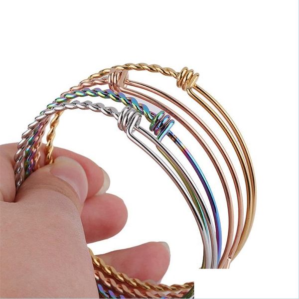 charm bracelets diy bangle bracelet electroplate stainless steel twisted wire knot chain fashion jewelry bracelets lady men expandabl dhgeg, Golden;silver
charm bracelets diy bangle bracelet electroplate stainless steel twisted wire knot chain fashion jewelry bracelets lady men expandabl dhgeg, Golden;silver