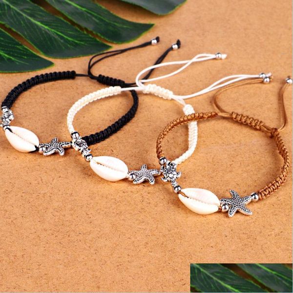 anklets shells starfish turtle charm braided bracelets anklet hand woven boho rope bracelet surfer hawaiian summer beach jewelry for dhbi5, Red;blue
anklets shells starfish turtle charm braided bracelets anklet hand woven boho rope bracelet surfer hawaiian summer beach jewelry for dhbi5, Red;blue