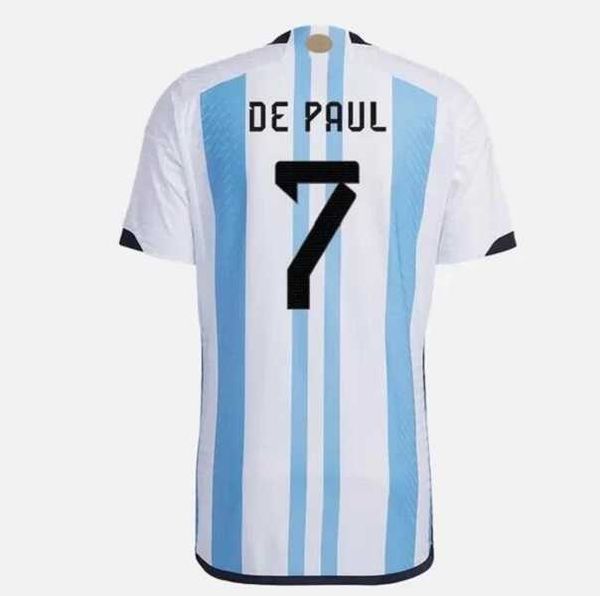 fans player version 2022 2023 argentina soccer jerseys 22 23 messis mac allister dybala di maria martinez de paul maradona child kids kit, Black
fans player version 2022 2023 argentina soccer jerseys 22 23 messis mac allister dybala di maria martinez de paul maradona child kids kit, Black