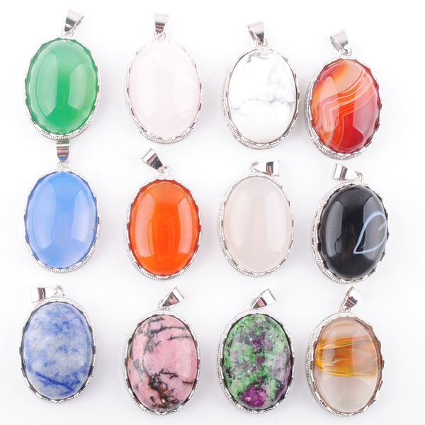 lovely pendulum dangle pendant natural stone egg shape bead agates rose quartzs rhodonite turquoises for women jewelry gift bn376, Silver
lovely pendulum dangle pendant natural stone egg shape bead agates rose quartzs rhodonite turquoises for women jewelry gift bn376, Silver