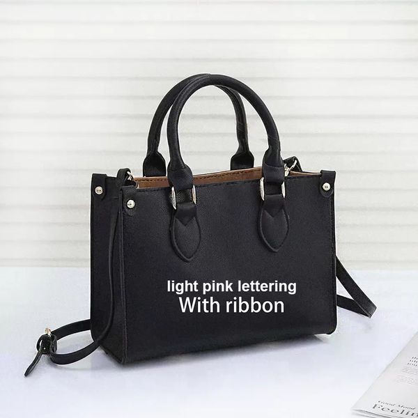 

luxurious bags crafty onthego handbag women luxurys designers bags 2022 8-color casual travel ribbon tote bag pu material fashion on the go