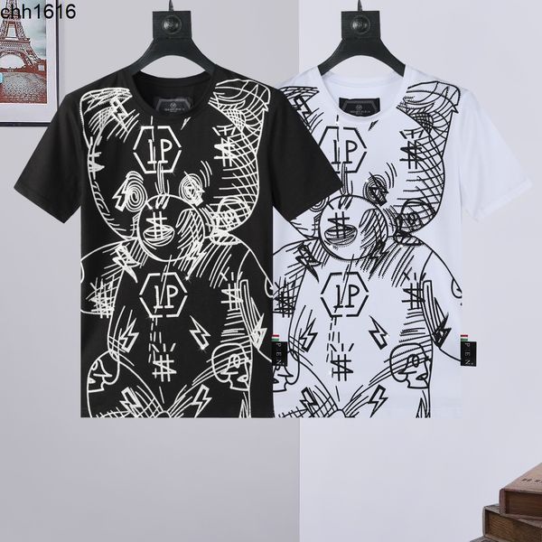 fashion brand plaine spring summer short sleeve men round neck t domineering personality diamond bear pp fashion men short t, White;black
fashion brand plaine spring summer short sleeve men round neck t domineering personality diamond bear pp fashion men short t, White;black