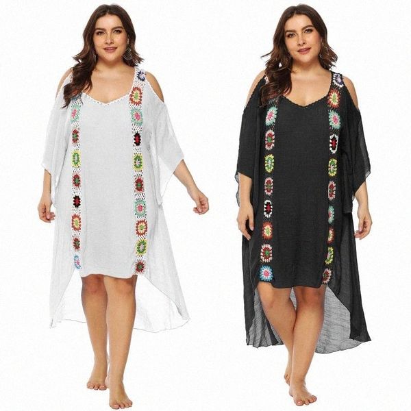 women summer beach dress ladies' swimwear 2021 wear for bathing suits cover up 1959 large size stitching irregular shore z9tz#, White;black
women summer beach dress ladies' swimwear 2021 wear for bathing suits cover up 1959 large size stitching irregular shore z9tz#, White;black
