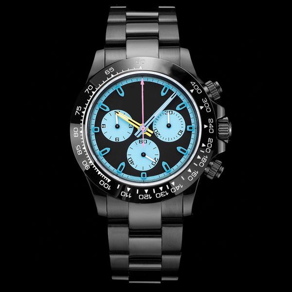 luxury men's watch blue dial 40mm all black sapphire crystal glass 904l stainless steel folding buckle montre de luxe fully automatic m, Slivery;brown
luxury men's watch blue dial 40mm all black sapphire crystal glass 904l stainless steel folding buckle montre de luxe fully automatic m, Slivery;brown