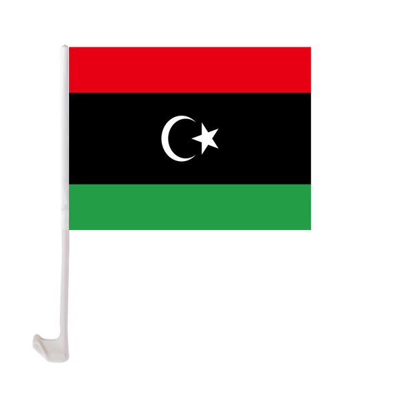 libya car flag 30x45cm window clip libyan flags polyester uv protection car decoration banner with flagpole
libya car flag 30x45cm window clip libyan flags polyester uv protection car decoration banner with flagpole