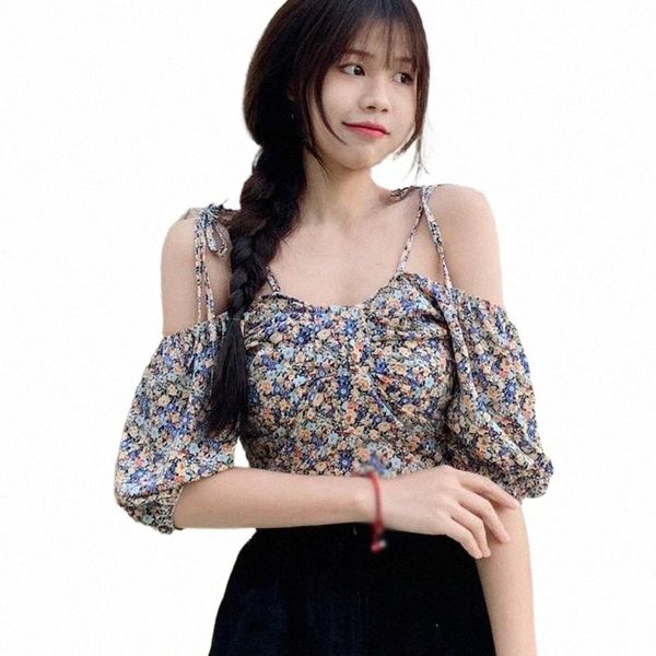women's blouses & shirts jlong sweet short sleeve chiffon shirt blouse female floral print off shoulder 45ab#, White
women's blouses & shirts jlong sweet short sleeve chiffon shirt blouse female floral print off shoulder 45ab#, White