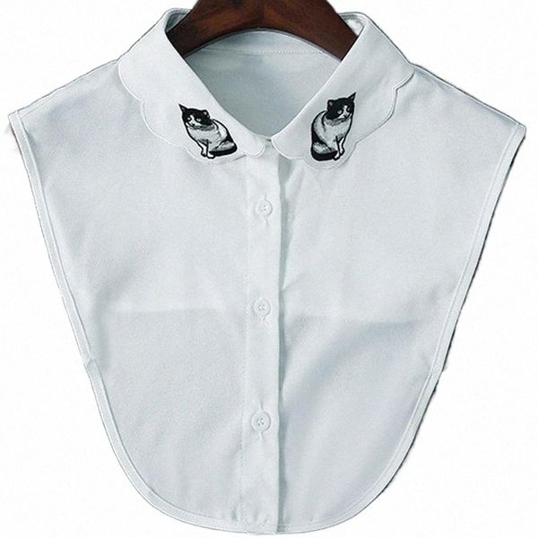 women's colorful personality shirt fashion gift blouse collar solid wild cute cat shirt collar chiffon false fashion wild y2qd#, White
women's colorful personality shirt fashion gift blouse collar solid wild cute cat shirt collar chiffon false fashion wild y2qd#, White
