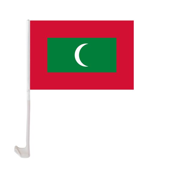 maldives car flag 30x45cm window clip maldivian flags polyester uv protection car decoration banner with flagpole
maldives car flag 30x45cm window clip maldivian flags polyester uv protection car decoration banner with flagpole