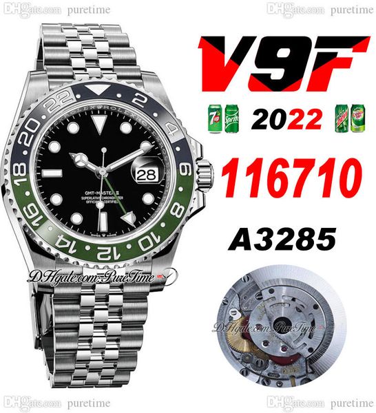 v9f gmt ii sprite a3285 automatic mens watch v4 40mm 116710 green ceramic bezel black dial 904l jubileesteel bracelet super edition same ser, Slivery;brown
v9f gmt ii sprite a3285 automatic mens watch v4 40mm 116710 green ceramic bezel black dial 904l jubileesteel bracelet super edition same ser, Slivery;brown