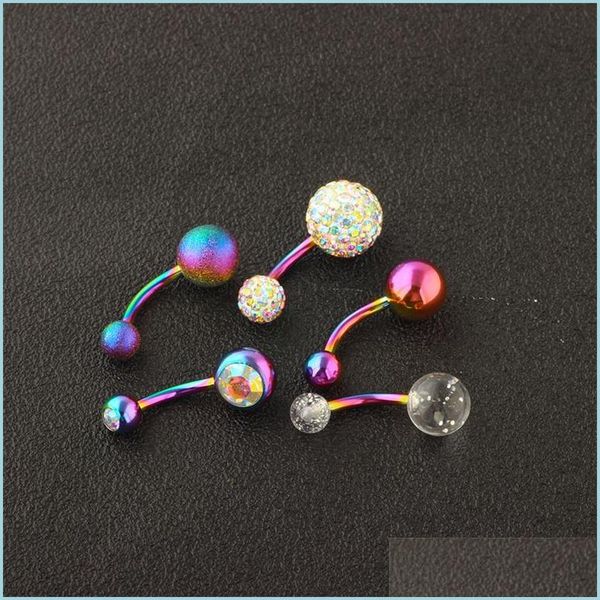 navel bell button rings stainless belly button rings piercings ombligo navel piercing earring rainbow body jewelry pircing 673 dhgmw, Silver
navel bell button rings stainless belly button rings piercings ombligo navel piercing earring rainbow body jewelry pircing 673 dhgmw, Silver