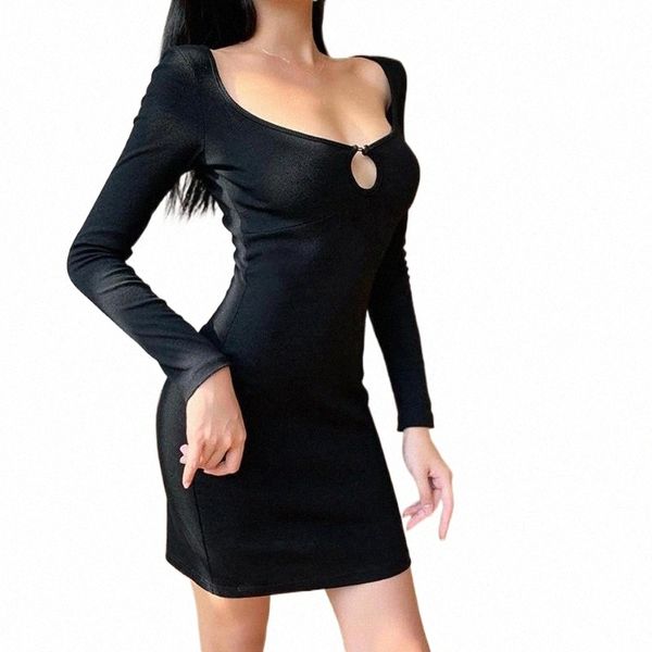 women solid color square neck long sleeve chest button mini bodycon dress casual dresses j2tp#, Black;gray
women solid color square neck long sleeve chest button mini bodycon dress casual dresses j2tp#, Black;gray