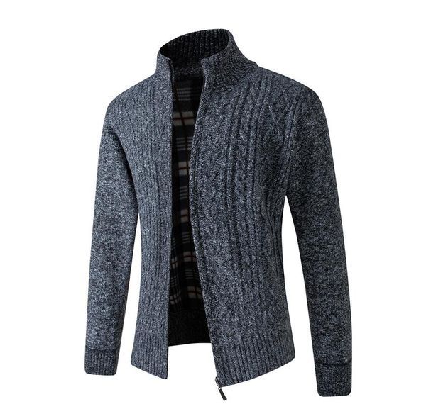 mens sweaters cardigan zipper luxury designer knitted warm cable crochet winter jacket men clothing, White;black
mens sweaters cardigan zipper luxury designer knitted warm cable crochet winter jacket men clothing, White;black
