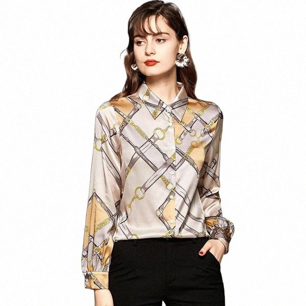 natural real silk women's casual shirt elegant turn-down collar long sleeve print shirts spring autumn office lady satin blouse blouses, White
natural real silk women's casual shirt elegant turn-down collar long sleeve print shirts spring autumn office lady satin blouse blouses, White