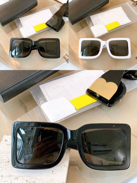 

b motif square frame sunglasses an oversized in acetate for womens mens designer scratch-resistant lenses glasses uv protection sunglasses, White;black