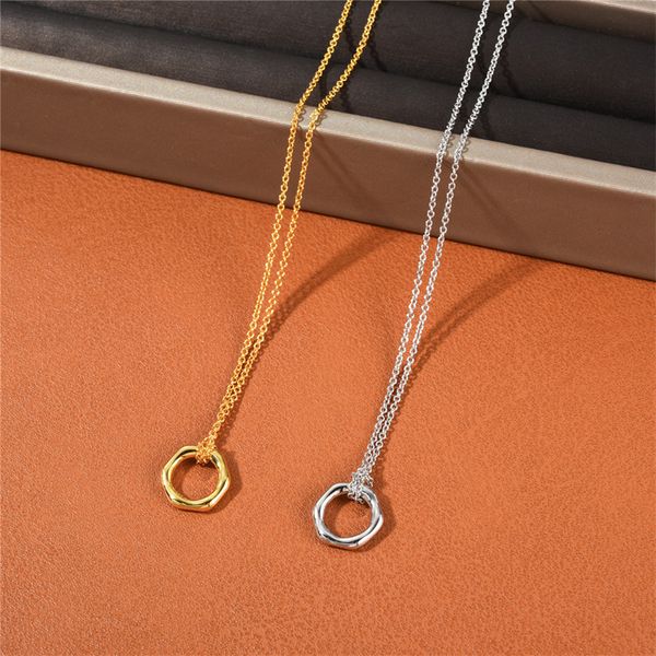 niche design new circle pendant necklace ins tide net red personality simple fashion all-match fresh jewelry accessories, Silver
niche design new circle pendant necklace ins tide net red personality simple fashion all-match fresh jewelry accessories, Silver
