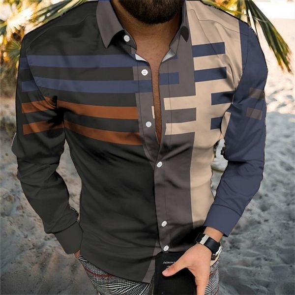 men's casual shirts fashion men shirt turndown collar button plaid contrast color print long sleeve mens clothes hawaii cardigan 22091, White;black
men's casual shirts fashion men shirt turndown collar button plaid contrast color print long sleeve mens clothes hawaii cardigan 22091, White;black
