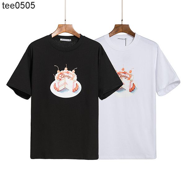 fashion brand loose casual cake printed short sleeve t-shirt men and women lovers european half sleeve, White;black
fashion brand loose casual cake printed short sleeve t-shirt men and women lovers european half sleeve, White;black
