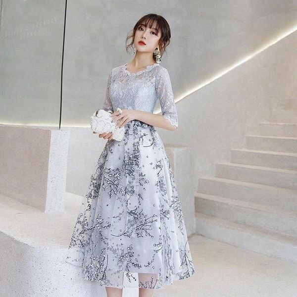 summer new lace floral women pleated dresses elegant half sleeve bridesmaid wedding party mesh skirt evening dress vestidos c5n5#, Red
summer new lace floral women pleated dresses elegant half sleeve bridesmaid wedding party mesh skirt evening dress vestidos c5n5#, Red