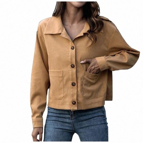 sagace solid jacket women 2021 spring autumn new short jacket female lapel retro fashion single-breasted coat for woman a6gr#, Black;brown
sagace solid jacket women 2021 spring autumn new short jacket female lapel retro fashion single-breasted coat for woman a6gr#, Black;brown