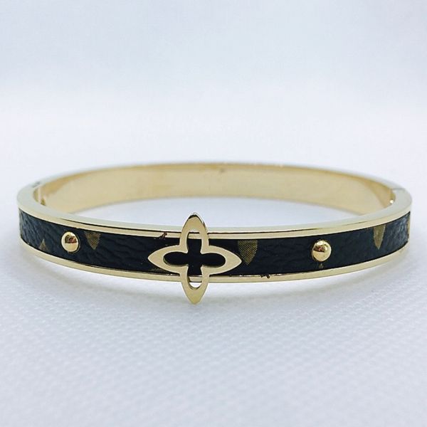 luxury ladies designer bracelet colorful bangle 18k gold girl valentine's day gift 316l titanium steel factory wholesale retail, Black
luxury ladies designer bracelet colorful bangle 18k gold girl valentine's day gift 316l titanium steel factory wholesale retail, Black
