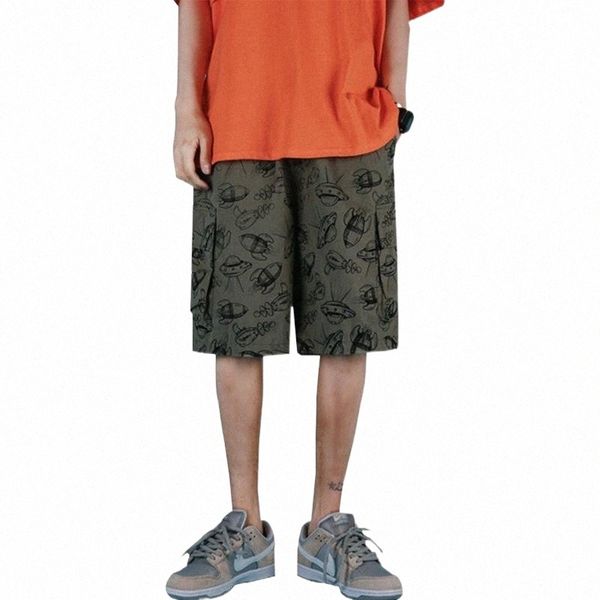 lattice loose spacecraft print shorts hip hop cargo streetwear oversized joggers pockets baggy 2021 summer casual short men's l8nu#, White;black
lattice loose spacecraft print shorts hip hop cargo streetwear oversized joggers pockets baggy 2021 summer casual short men's l8nu#, White;black