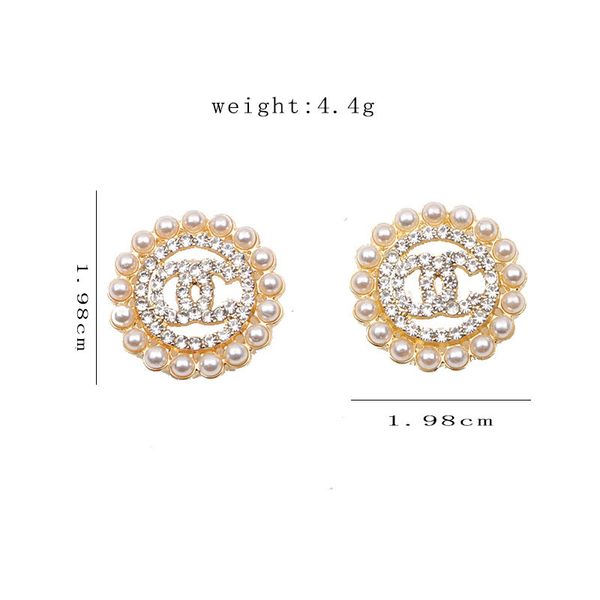 simple 18k gold plated 925 silver luxury brand designers letters stud geometric famous women round crystal rhinestone pearl earring wedding, Golden;silver
simple 18k gold plated 925 silver luxury brand designers letters stud geometric famous women round crystal rhinestone pearl earring wedding, Golden;silver