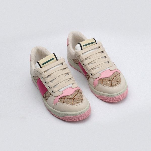 rubber leather woman casuals running shoes dirty screener sneakers distressed shoe men womens sneaker designer luxury classic blue red strip
rubber leather woman casuals running shoes dirty screener sneakers distressed shoe men womens sneaker designer luxury classic blue red strip