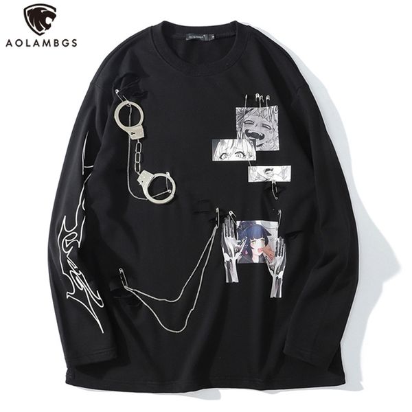 men's hoodies sweatshirts aolamegs comics anime manga illustration hook and loop fastener chain design thin sweatshirt streetwear men h, Black
men's hoodies sweatshirts aolamegs comics anime manga illustration hook and loop fastener chain design thin sweatshirt streetwear men h, Black
