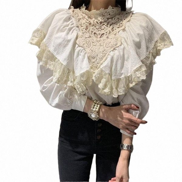 alien kitty chic korean patchwork lace loose shirts 2021 cotton linen ruffles office lady casual all-match stylish blouses women's & y0, White
alien kitty chic korean patchwork lace loose shirts 2021 cotton linen ruffles office lady casual all-match stylish blouses women's & y0, White
