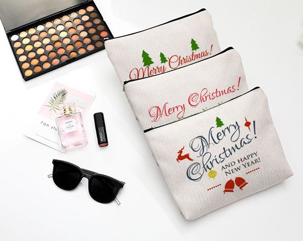 dhl100pcs cosmetic bags women cotton linen merry christmas letter travel storage bag mix color
dhl100pcs cosmetic bags women cotton linen merry christmas letter travel storage bag mix color
