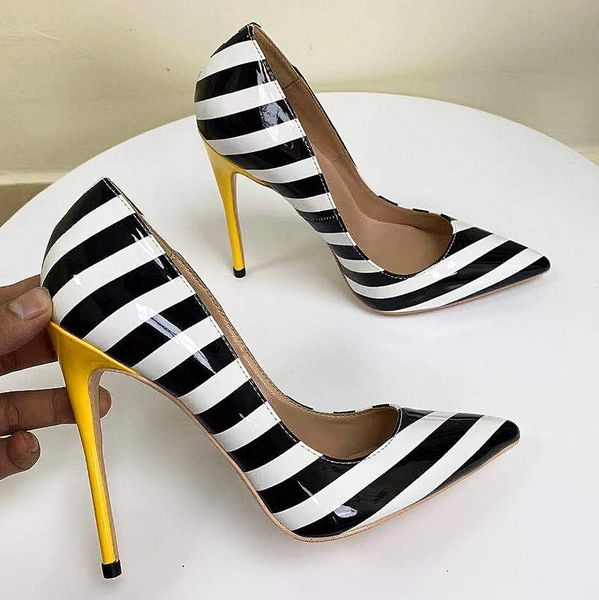 zebra striped women red bottom shoes luxury brand patent leather high heels fashion ladies pointed toe red sole stilettos pumps iconic afric, Black
zebra striped women red bottom shoes luxury brand patent leather high heels fashion ladies pointed toe red sole stilettos pumps iconic afric, Black