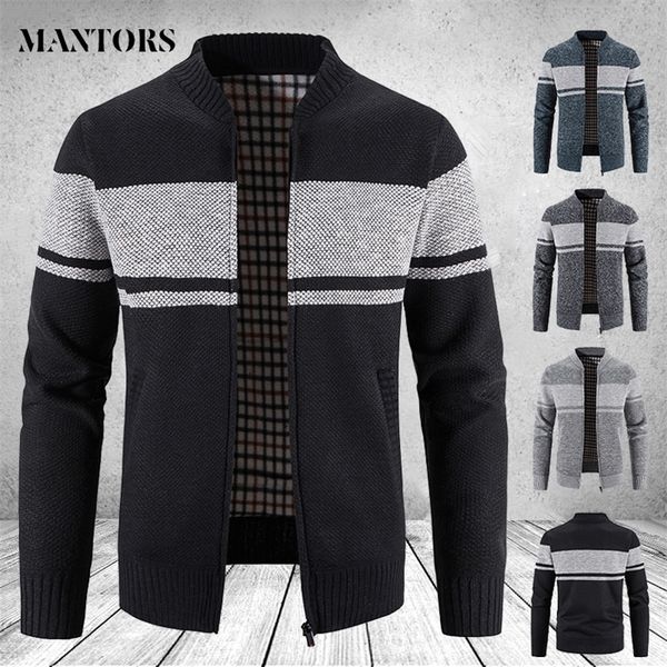men's wool blends men sweaters jacket warm winter knitted man jackets and coats outwear male knitwear overcoat sweater cardigans strip, Black
men's wool blends men sweaters jacket warm winter knitted man jackets and coats outwear male knitwear overcoat sweater cardigans strip, Black