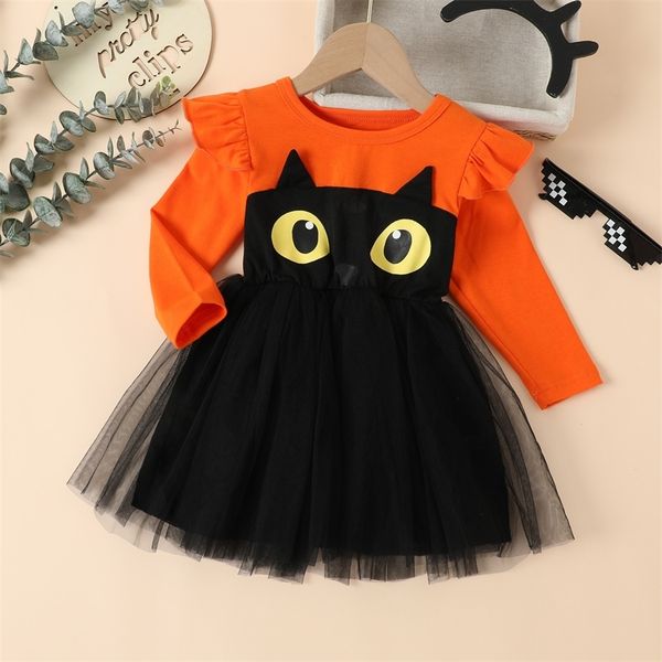 special occasions 1 6y girl halloween dress black cat print cartoon mesh tulle princess dresses for girls festival costume kids l220914, Blue
special occasions 1 6y girl halloween dress black cat print cartoon mesh tulle princess dresses for girls festival costume kids l220914, Blue
