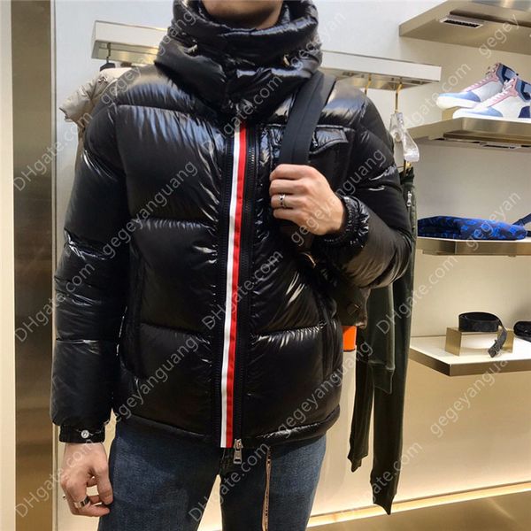 men jacket thick warm solid color hooded coats fashion casual luxury brand down jackets male, Black
men jacket thick warm solid color hooded coats fashion casual luxury brand down jackets male, Black
