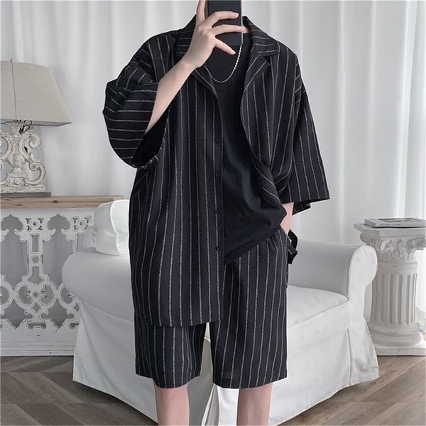 men's tracksuits summer men shorts set matching shirts letter striped lightweight tracksuit man short sleeve elastic waist oversize sui, Gray
men's tracksuits summer men shorts set matching shirts letter striped lightweight tracksuit man short sleeve elastic waist oversize sui, Gray