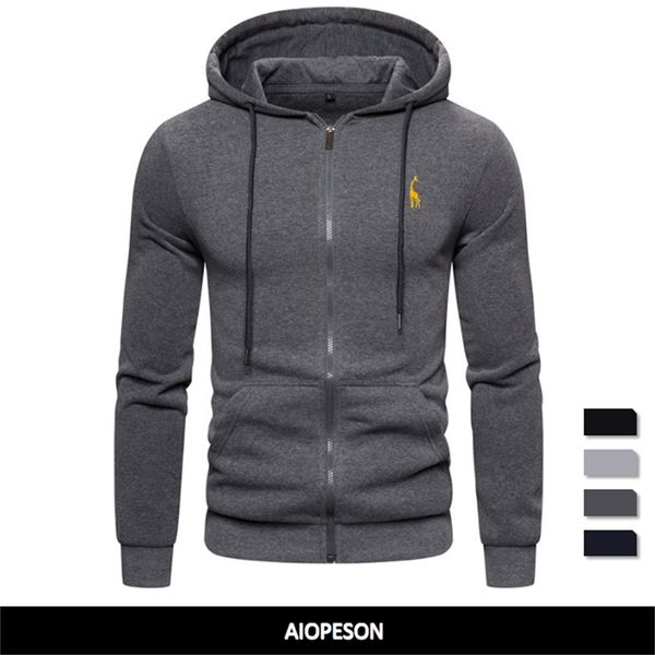 men's hoodies sweatshirts aiopeson spring streetwear thick fleece hoody men fashion brand cotton coats 220915, Black
men's hoodies sweatshirts aiopeson spring streetwear thick fleece hoody men fashion brand cotton coats 220915, Black