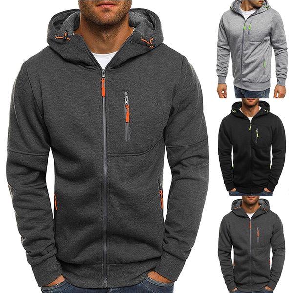 men's hoodies sweatshirts fashion hoodie men sweetshirts full zip up hooded jackets sudaderas 220915, Black
men's hoodies sweatshirts fashion hoodie men sweetshirts full zip up hooded jackets sudaderas 220915, Black