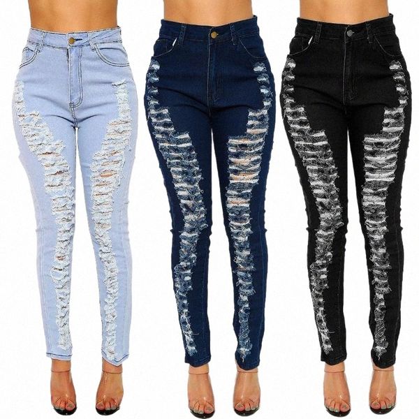 europe and the united states ripped hole washed slim stretch beggar version foot pants women's jeans e5z4#, Blue
europe and the united states ripped hole washed slim stretch beggar version foot pants women's jeans e5z4#, Blue
