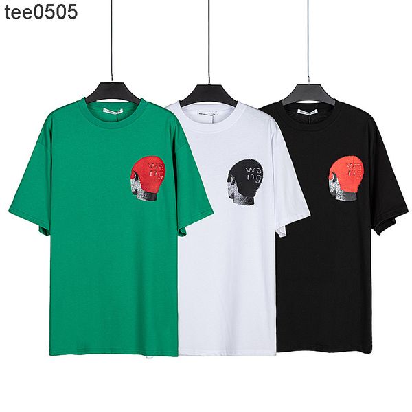 fashion brand new spring and summer head figure doll print loose short sleeve t-shirt men's and women's same fashion, White;black
fashion brand new spring and summer head figure doll print loose short sleeve t-shirt men's and women's same fashion, White;black
