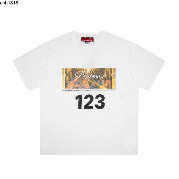 high version 2022 summer new fashion brand rrr123 digital alphabet net red same men's and women's short sleeved t-shirt, White;black
high version 2022 summer new fashion brand rrr123 digital alphabet net red same men's and women's short sleeved t-shirt, White;black