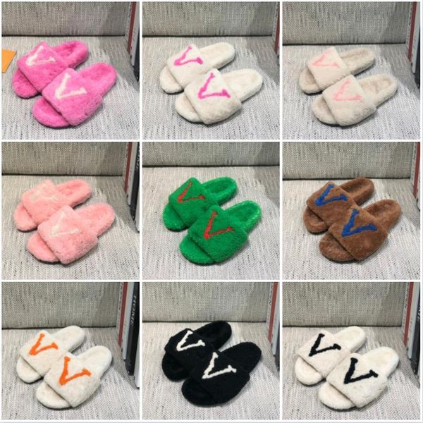 2022 furry slippers for womens ladies fur designer sandals plate magnetic flats mule classic letters luxury designer, Black
2022 furry slippers for womens ladies fur designer sandals plate magnetic flats mule classic letters luxury designer, Black