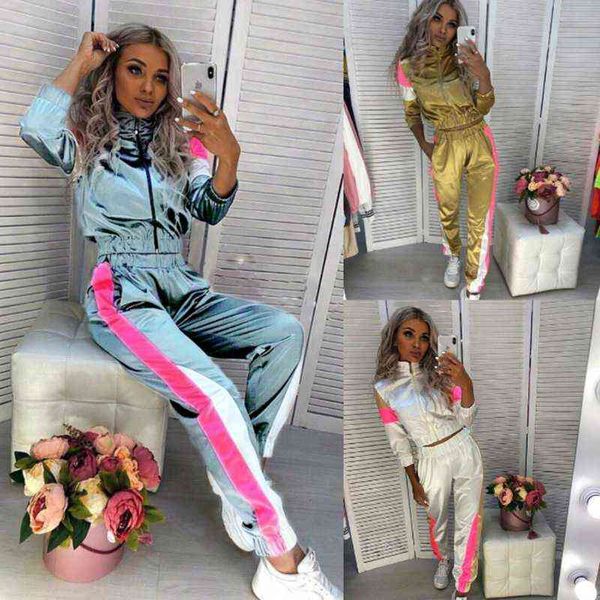 women's two piece pants new women windbreak sets two piece set casual hip hop splicing jackets clothes long pant suit 2020 plus size t2, White
women's two piece pants new women windbreak sets two piece set casual hip hop splicing jackets clothes long pant suit 2020 plus size t2, White