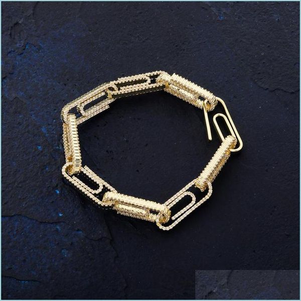 link chain paper clip lock clasp link 7-8 inch bracelet iced out zircon bling hip hop men jewelry gift beaded charms bracelets 3491 dhr0y, Black
link chain paper clip lock clasp link 7-8 inch bracelet iced out zircon bling hip hop men jewelry gift beaded charms bracelets 3491 dhr0y, Black