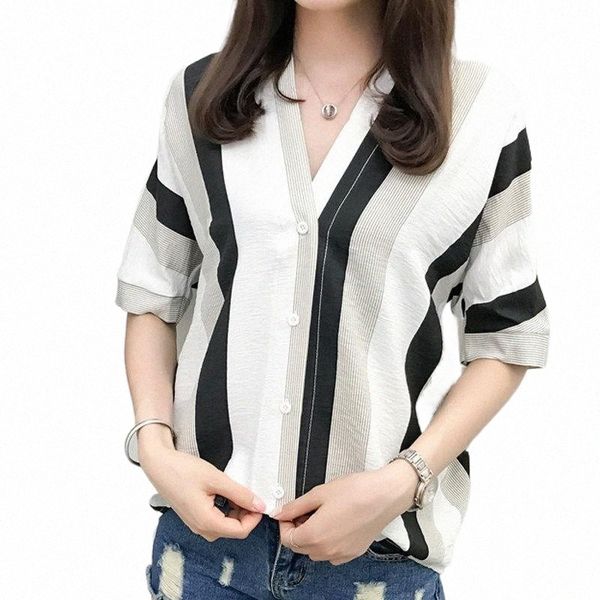 womens and blouses v-neck batwing sleeve striped shirts women blouse casual plus size blusas mujer chemisier femme women's & q8s3#, White
womens and blouses v-neck batwing sleeve striped shirts women blouse casual plus size blusas mujer chemisier femme women's & q8s3#, White