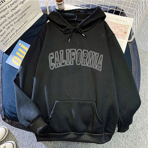 women s hoodies sweatshirts loose streetwear fashion california print spring autumn women vintage fleece sweatshirt long sleeve pullovers v2, Black
women s hoodies sweatshirts loose streetwear fashion california print spring autumn women vintage fleece sweatshirt long sleeve pullovers v2, Black