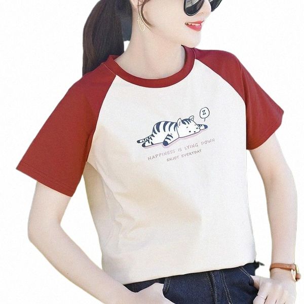 summer clothes for women fashion women's t-shirts 2021 cotton ladies loose cartoon print o neck patchwork short sleeve t-shirt m8an#, White
summer clothes for women fashion women's t-shirts 2021 cotton ladies loose cartoon print o neck patchwork short sleeve t-shirt m8an#, White