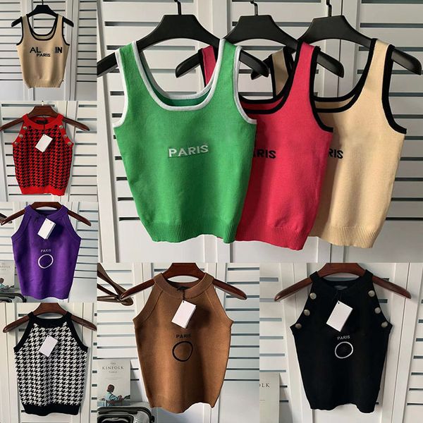 designer knitted sweaters vest t shirts for women letter print womens knits fashion sleeveless tanks summer lady tees party nightclub, White
designer knitted sweaters vest t shirts for women letter print womens knits fashion sleeveless tanks summer lady tees party nightclub, White