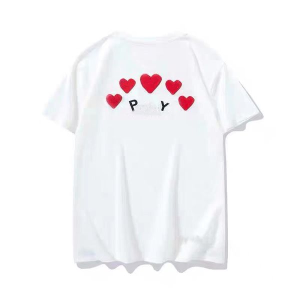2023 men's t shirt play embroidered women's designer tshirt camouflage heart clothes classic color letter t-shirts graphic fleece, White;black
2023 men's t shirt play embroidered women's designer tshirt camouflage heart clothes classic color letter t-shirts graphic fleece, White;black